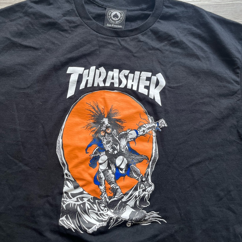 Thrasher Pushead Graphic T- Shirt